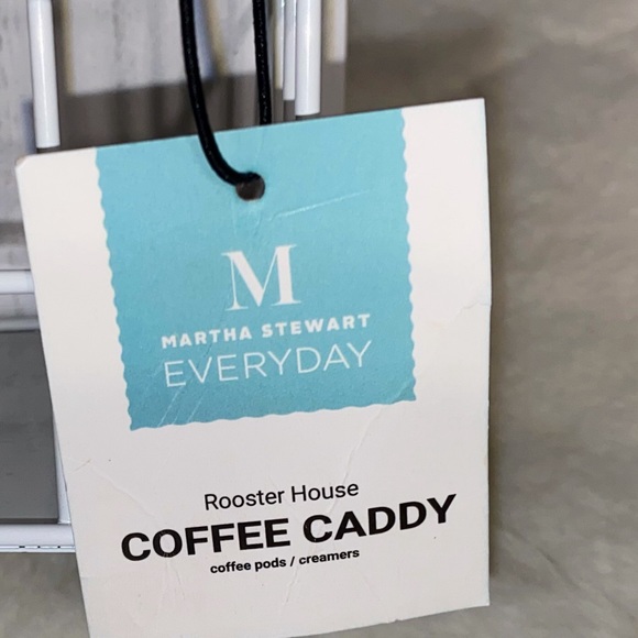 MARTHA STEWART ROOSTER HOUSE COFFEE CADDY - Picture 6 of 7